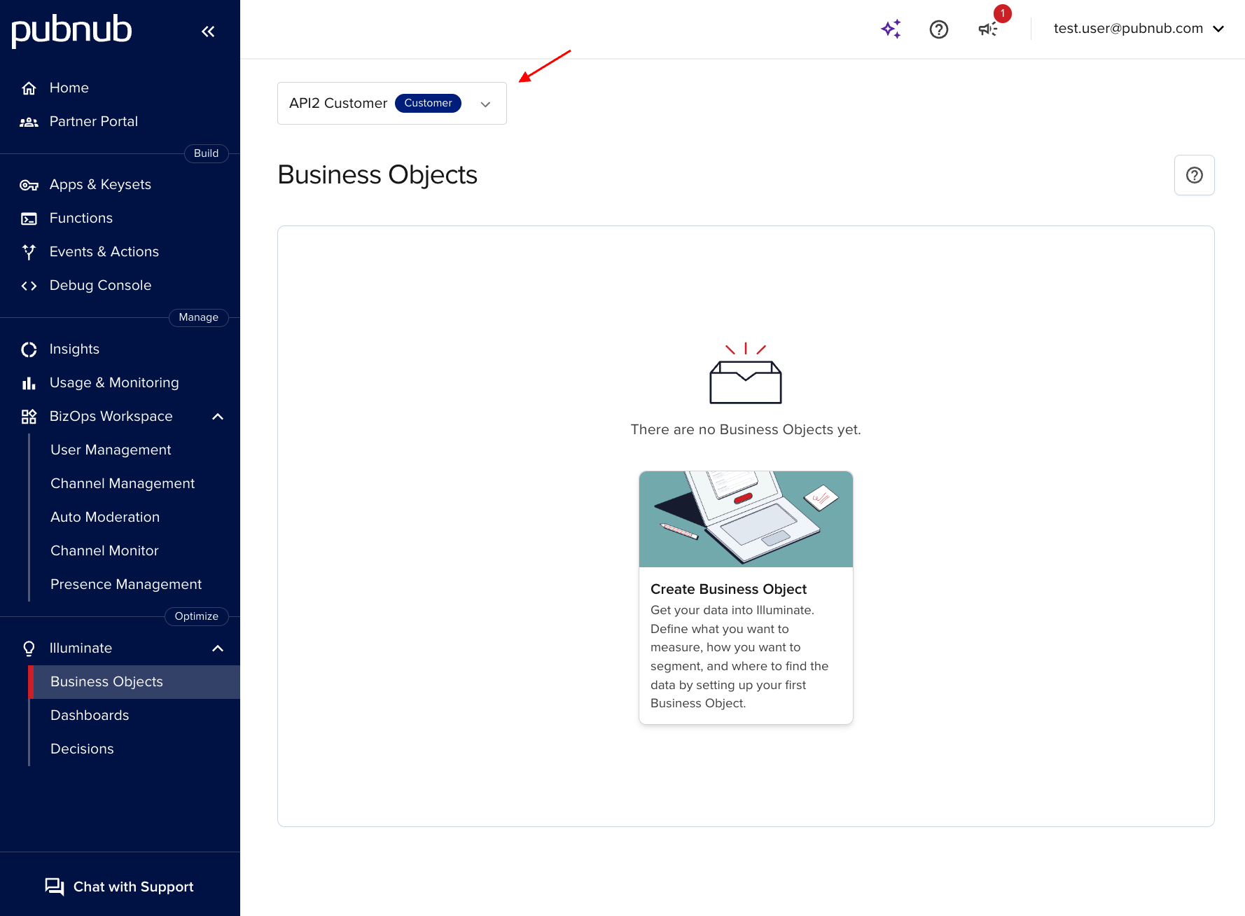 Create Business Object for end customers