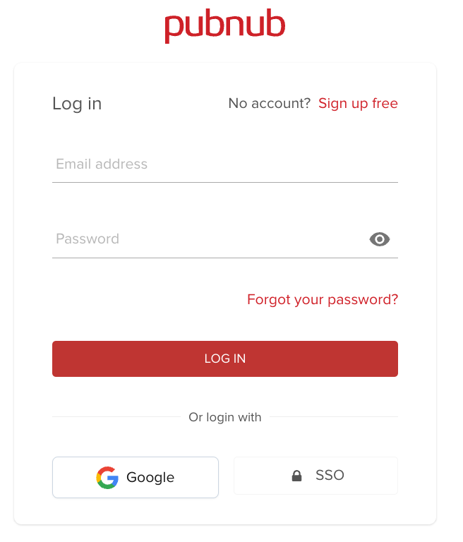 Admin Portal login page showing email, password, and SSO options