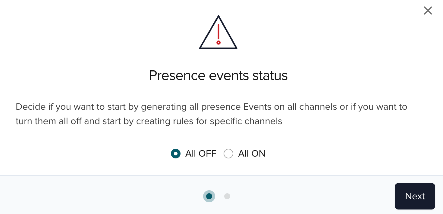 Presence configuration